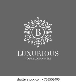 Crests logo,Hotel logo, luxury letter monogram vector logo design, Fashion brand identity,Vector logo template