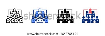 Crew icon sheet multiple style collection