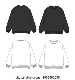 Crewneck Mockup Design, New Style, Commercial Use