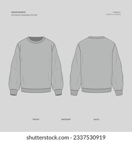 CREWNECK SWEATSHIRTS REGULAR FIT VECTOR