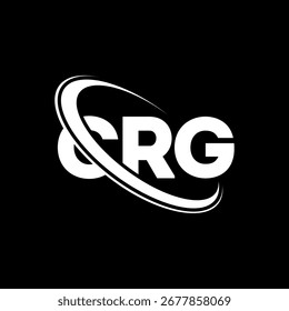 CRG logo. CRG letter. CRG letter logo design. Initials C RG logo linked with circle and uppercase monogram logo. CRG typography for technology, business and real estate brand.