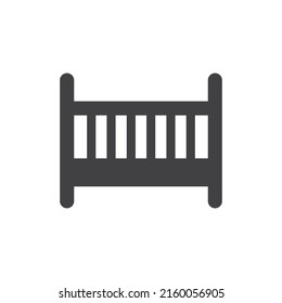 Crib-Symbol - Babybett-Symbol