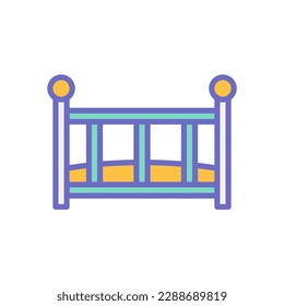 Crib-Symbol für Ihr Website-Design, Logo, App, Benutzeroberfläche.