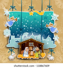 Download Christmas Crib Images Stock Photos Vectors Shutterstock PSD Mockup Templates