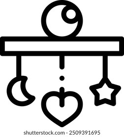 ícone de brinquedo. Design De Estilo Linear Fino Isolado Em Plano De Fundo Branco