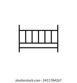 Vektorgrafik-Vektorgrafik-Zeichen für Werbespots. Geeignet für Bücher, Läden, Geschäfte. Bearbeitbarer Strich in minimalistischem Rahmenstil. Design-Symbol 