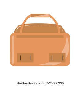 cricket bag vector illustration simple clip art