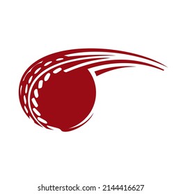 cricket ball shot logo symbol