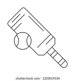 cricket  bat  ball 