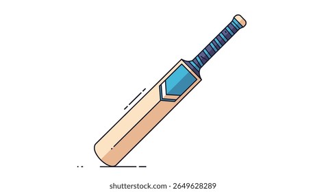Cricket bat and equipment for outdoor sports recreation and athletic training