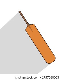 Cricket bat, cricket bat vector, cricket bat isolated. color bat. on white background 