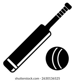 Cricket bats and bat illustration vectors design 