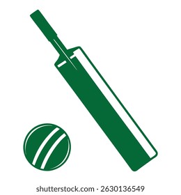 Cricket bats and bat illustration vectors design 