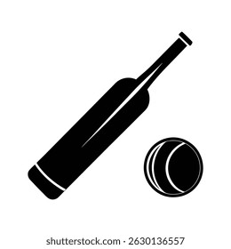 Cricket bats and bat illustration vectors design 
