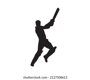 Cricket batsman vector Vivian Richards 