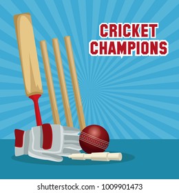 Cricket champions design