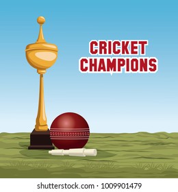 Cricket champions design