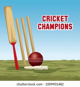 Cricket champions design