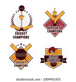Cricket champions emblem