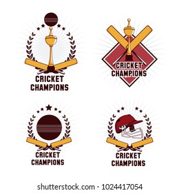 Cricket champions emblem