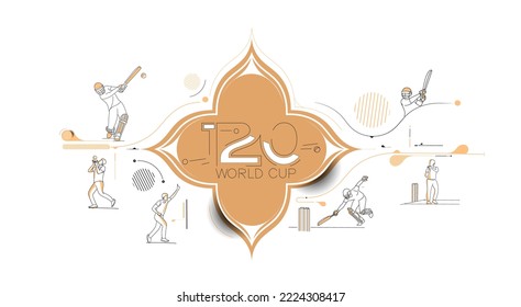 Cricket championship poster, template, brochure, decorated, flyer, banner design.