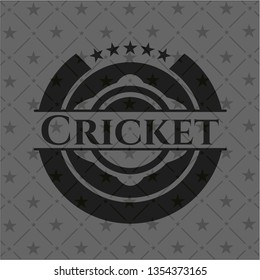 Cricket dark emblem