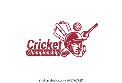 Cricket Fever Icon Outdoor Sprts Vector Stock Vector (Royalty Free ...