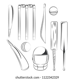 Cricket game equipment
