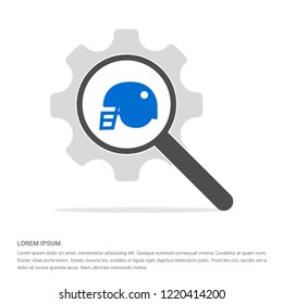 Cricket Helmet Icon - Free vector icon