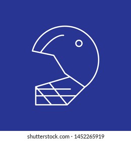 Cricket Helmet icon for your project
