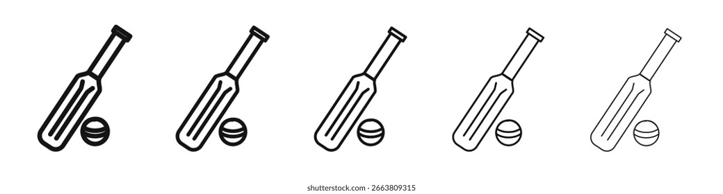 Cricket icon design, logo, app, UI. Vector illustration, EPS