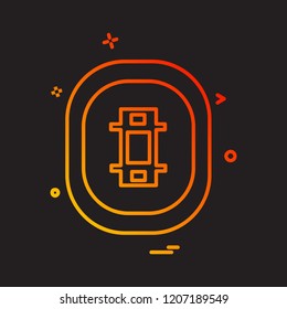 Cricket icon design vector