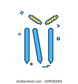 Cricket icon design vector