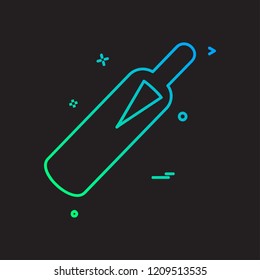Cricket icon design vector