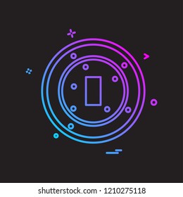 Cricket icon design vector