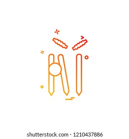 Cricket icon design vector