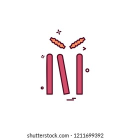 Cricket icon design vector