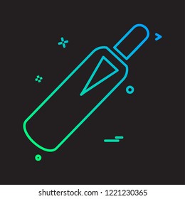 Cricket icon design vector