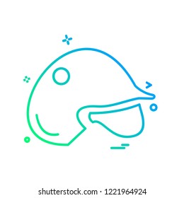 Cricket icon design vector
