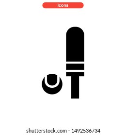 cricket icon isolated sign symbol vector illustration - high quality black style vector icons
