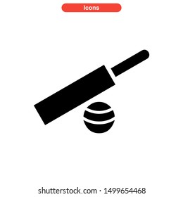 cricket icon isolated sign symbol vector illustration - high quality black style vector icons
