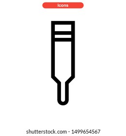 cricket icon isolated sign symbol vector illustration - high quality black style vector icons
