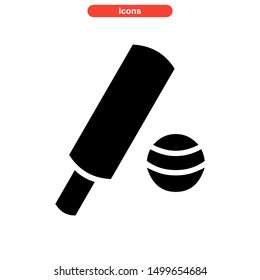 cricket icon isolated sign symbol vector illustration - high quality black style vector icons
