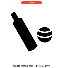 cricket icon isolated sign symbol vector illustration - high quality black style vector icons
