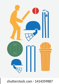 cricket icon pack batsman action