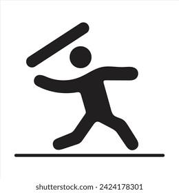 Cricket icon vector illustration eps 05