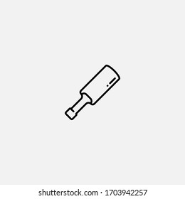 cricket icon vector illustrator sign
