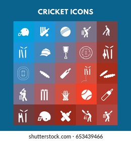 Cricket Icons