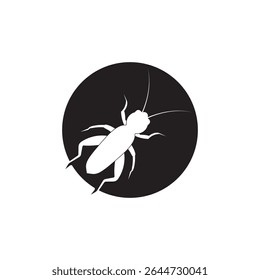 Ícone de Inseto de Críquete projeto de elemento de ilustração