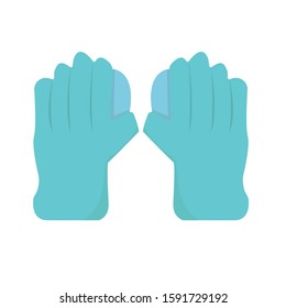 cricket keeping gloves simple illustration clip art vector